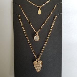 AREA Stars Heart Necklace